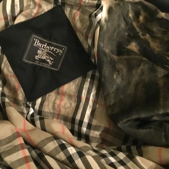 Burberry Nova Check Belted Trench Coat Size 12 Please Read - Picture 6 of 9